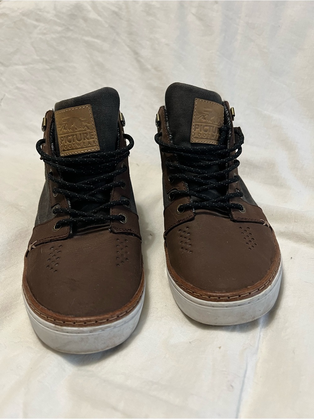 Picture Footwear Men’s Brown High-Top Casual Sneakers